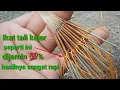 Download Lagu cara memasang tali Kajar racik cara seperti ini di jamin sangat rapi