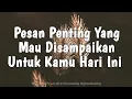 Download Lagu 👉 Bersiaplah.. Pesan Yang Mau Disampaikan Untukmu Hari Ini 💎🔥