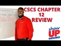 PASS CSCS 60-days w Bi-Weekly ZOOM Calls CHAPTER 12 REVIEW SHOW UP FITNESS STUDY GUIDE