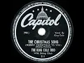 Download Lagu 1946 HITS ARCHIVE: The Christmas Song - Nat King Cole (his original hit)