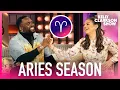 Aries Season Brian Tyree Henry Mayan Lopez Debate March vs April On Kelly Clarkson Show