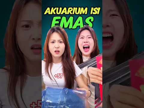 MENAMBANG EMAS DI AKUARIUM