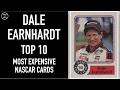 Dale Earnhardt Top 10 Most Expensive NASCAR Cards Sold on EBay December - February 2021