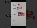 Draw USA flag