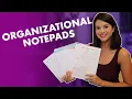 PLANNER ALTERNATIVE Organizational Notepads Are The Perfect Productivity Tool