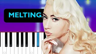 Kali Uchis Melting Piano Tutorial 