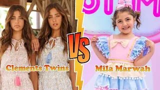 Download Clements Twins (Ava And Leah) VS Mila Marwah Transformation 👑 New Stars From Baby To 2024 MP3