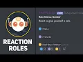 YAGPDB How to Setup Reaction Roles Self Assignable Roles Turorial Discord Techie Gaurav