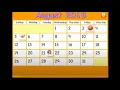 All Starfall Calendar Photos from January 2015 to December 2025