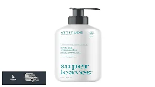 ATTITUDE Liquid Hand Soap EWG Verified Plant and Mineral Based Vegan Personal Care