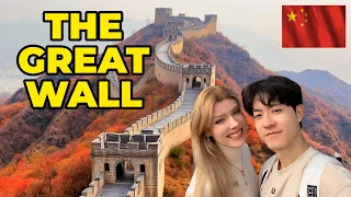 我们登上了中国长城