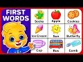 Baby s First Words Baby Learning s Flash Cards To Learn First Words For Babies Toddlers