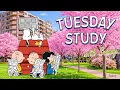 Peaceful Tuesday Morning with Snoopy Uplifting Spring Jazz to Study Relax and Chill by Jazzy