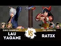 Lagu KOF XV ▰ LAUYAGAMI (Ángel/Hinako/Chizuru)  🆚 RAT3X (Nakoruru/Isla/Sylvie)🎞️Replay Match - 2/26