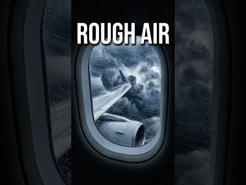 Flying Through Turbulent Weather ✈️ | Real Airplane POV Experience - A319 EOW #shorts
