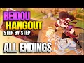 Beidou Hangout Event All Endings Achievements - Genshin Impact