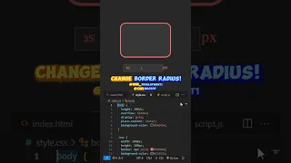 How to Set Border Radius Using HTML CSS and JavaScript