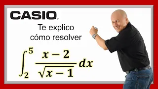 Integrales definidas | Ej. 20 #julioprofe y #casio