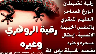رقية لطرد الشيطان الوزغ الساحر الذي يتقوى بالنفس الخبيثة وتدمير حصونه بإذن الله 