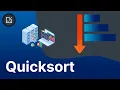Quicksort sorting algorithm - Inside code