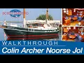Download Lagu Colin Archer, Noorse Jol for sale | Yacht Walkthrough | @ Schepenkring Lelystad | 4K