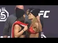 Karolina Kowalkiewicz vs Felice Herrig - Weigh-in Face-Off