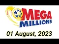 Mega Millions drawing for 01 August 2023
