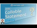 JDBC Callable Statement Theory Gujarati