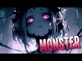 Download Lagu Nightcore - Monster | William Black \u0026 Baby Blue [Sped Up]