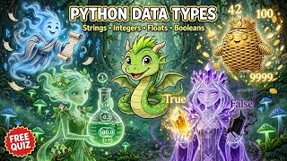 Python Data Types Explained Strings Integers Floats Booleans - Pythoria Quest 3
