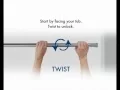 Maytex EZ UP Shower Tension Rod