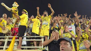 اهازيج جماهير فريق العروبة في نهائي بطولة دوري الهواة   شمال الباطنة دندنها