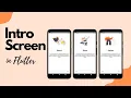 Flutter Screen Tutorial PageView Basics Flutter Tutorials