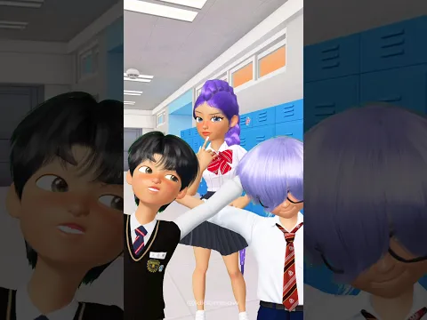 POV:The new KPop girl in the class 😱❤️#shorts #kpopdemonhunters #lovestory #roblox #trend #cartoon