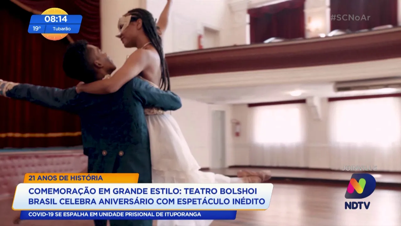 Teatro Bolshoi Brasil celebra aniversário com espetáculo inédito