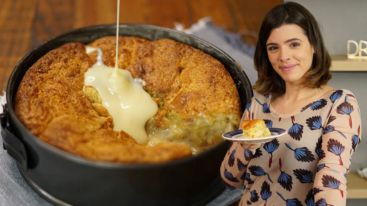 BOLO DE MAÇÃ COM CANELA com CozinhandoComNane :)