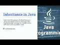 Inheritance in java OOPS concept code reusability