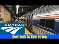 Amtrak Northeast Regional Full Ride From New York Penn Station to New Haven 7-31-20