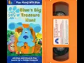 Opening to Blue s Clues - Blue s Big Treasure Hunt US VHS 1999