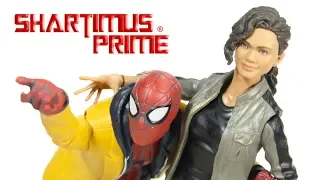 marvel legends spider man u0026 mj homecoming movie 2 pack target exclusive mcu action figure review
