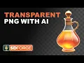 Stable Diffusion Transparent Generations SD Forge LayerDiffusion
