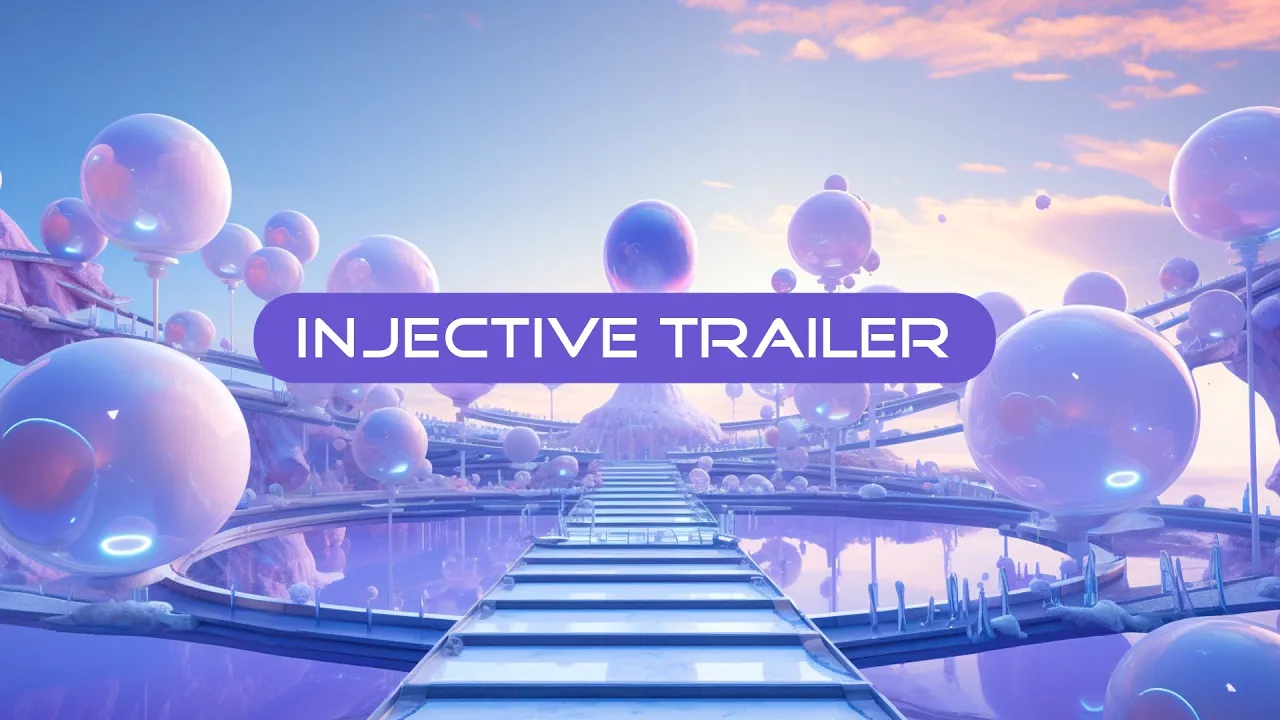 Injective CGI product video
