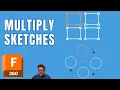 Learn Fusion 360 Sketch Patterns - When to Use and When Not To