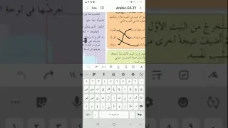 درس قراءة بالعلم نرقى للصف الخامس مع المعلمة عائشة الخطيب 