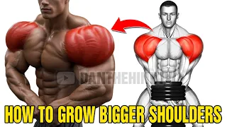 5 Best Exercises to Grow Bigger Shoulders - Massive Deltoids
