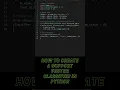 How to create a support vector classifier