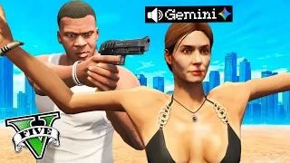 GTA 5 pero Los NPCs tienen Inteligencia Artificial