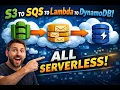 Architecting Solutions on AWS Day - 1 Obj S3 to SQS to Lambda to DynamoDB