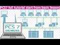 Simatic PCS7 full tutorial start from basic lesson in 3 hours