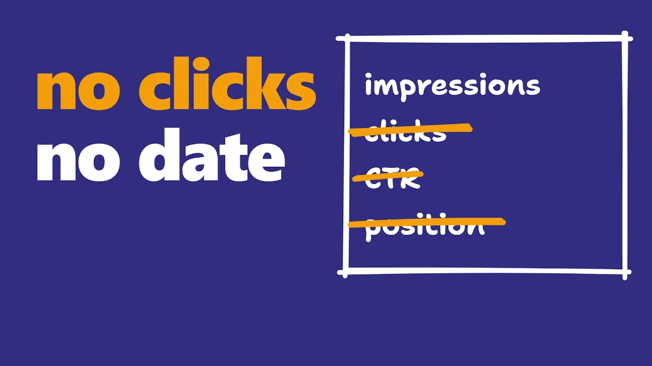 Video thumbnail: Google's AI report counts impressions and stops there